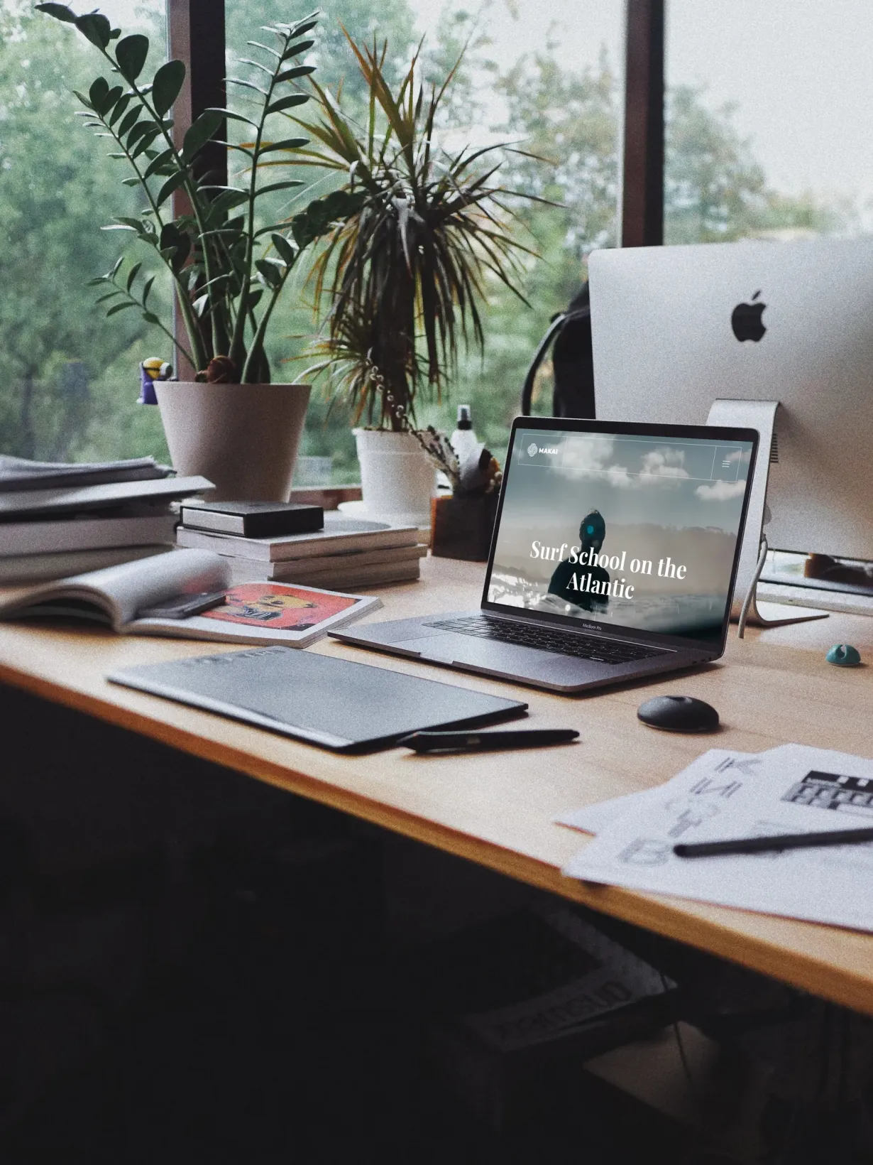 Bennett Web Design Co Studio Mock Up